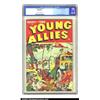 Image 1 : Young Allies Comics #17 (Timely, 1945) CGC NM 9.4 Off-white to white pages. After WWII ended, so...