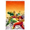 Image 1 : Jerry Ordway - Original Cover Painting for Power of Shazam! #6 (DC, 1995). The essential conflict...