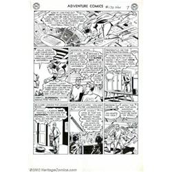 John Sikela - Original Art for Adventure Comics #170, page 7 (DC Comics, 1951). This is a page fr...