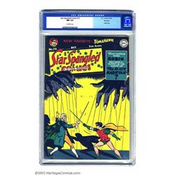 Star Spangled Comics #73 Rockford pedigree (DC, 1947) CGC NM 9.4 Off-white pages. A cool cover an...