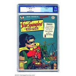 Star Spangled Comics #75 Rockford pedigree (DC, 1947) CGC VF- 7.5 Off-white pages. This classic R...