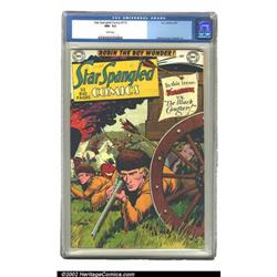 Star Spangled Comics #113, Frazetta story (DC, 1951) CGC NM- 9.2 White pages. A great western cov...