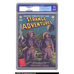 Strange Adventures #1 (DC, 1950) CGC VF/NM 9.0 Off-white pages. DC's dominance during the 1950s,...