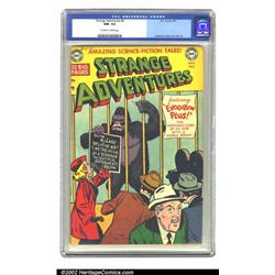 Strange Adventures #8 (DC, 1951) CGC NM- 9.2 Off-white to white pages. The first 'gorilla' cover...