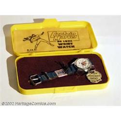 Captain Marvel Wrist Watch (Fawcett, 1948). This 1948 Captain Marvel Wrist Watch is mint/unused i...