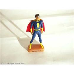 Captain Marvel Jr. Boxed Figure (Fawcett, 1946). This Rare 6 1/2  figure of Captain Marvel Jr. wa...