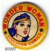 Image 1 : Wonder Woman 1" Litho Button (DC, 1942). This is probably the rarest piece of Wonder Woman memora...
