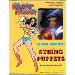 Wonder Woman String Puppet (DC, 1977). 1966 was a great year for toys; the 2nd explosion of comic...