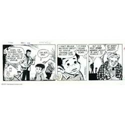 Irwin Hasen - Original Comic Strip Art for Dondi Daily, Lot of 2 (The Chicago Tribune, 1976 and 1...