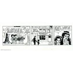 Irwin Hasen - Original Comic Strip Art for Dondi Daily, Lot of 2 (The Chicago Tribune, 1968 and 1...