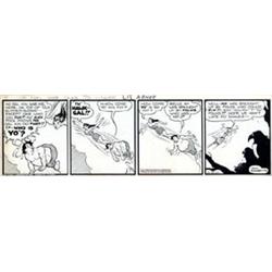 Al Capp - Original Comic Strip Art for Li'l Abner Daily dated 11-25-49 (United Feature Syndicate,...