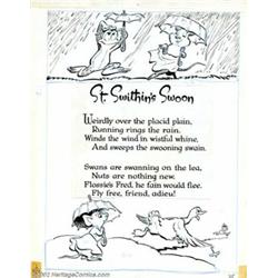 Walt Kelly - Original Art for Pogo's Sunday Punch, Page 35 (Unknown, 1957). Walt Kelly often wrot...