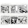 Image 2 : Larry Lieber - Original Comic Strip Art for The Amazing Spider-Man Daily, Lot of 5 (King Features...