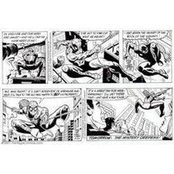 Larry Lieber - Original Comic Strip Art for The Amazing Spider-Man Daily, Lot of 5 (King Features...