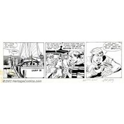 Jack Kirby and Wally Wood - Original Comic Strip Art for Surf Hunter (undated). Probably inspired...