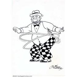 Ferd Johnson - Original Illustration of Moon Mullins (undated). Beginning his career as assistant...