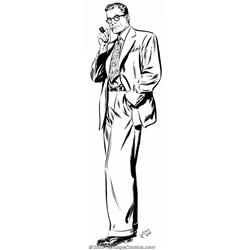 Alex Raymond - Original Art, promotional drawing, 1946. In 1946, twelve years after Raymond began...