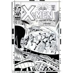 Dan Adkins - Original Cover Art for X-Men #37 (Marvel, 1967). A pulse-pounding, all-out action co...
