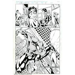 Joe Bennett, Ralph Cabrera and Bud LaRosa - Amazing Spider-Man #424, page 9 (Marvel, 1997). An ex...