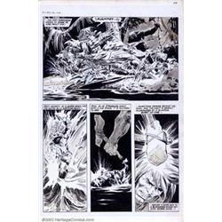 John Buscema - Original Art Panel Pages for Conan the Barbarian #55, page 6; Savage Sword of Cona...