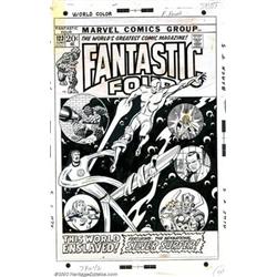 Sal Buscema - Original Cover Art for Fantastic Four #123 (Marvel, 1972). This one's got it all, t...