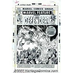 Sal Buscema and Frank Giacoia - Original Cover Art to Marvel Feature #2 (Marvel, 1974). Who can f...