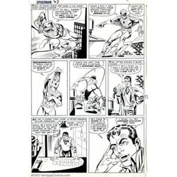 Steve Ditko - Original Art for The Amazing Spider-Man #27, page 16 (Marvel, 1965). Some superhero...