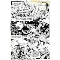 Russ Heath - Original Art for Ka-Zar #12, page 14 (Marvel, 1975). Penciled and inked by the EC Co...
