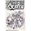 Image 1 : Gil Kane - Original Preliminary Cover Art for Giant Sized X-Men #1 (Marvel, 1975). Gil Kane's ene...