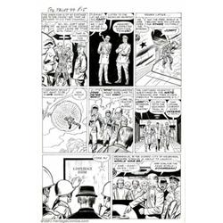 Jack Kirby - Original Art for Strange Tales #94, page 5 (Marvel, 1961). WAIT! DON'T PUSH THAT BUT...