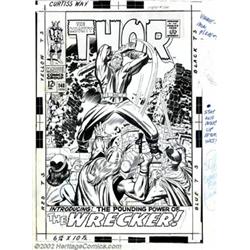 Jack Kirby and Vince Colletta - Original Cover Art for Thor #148 (Marvel, 1968). It's covers like...