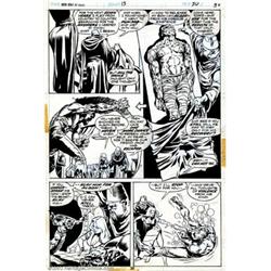 Mike Ploog and Frank Chiaramonte - Original Art for Werewolf By Night #13, page 30 (Marvel, 1974)...