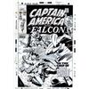 Image 1 : John Romita - Original Comic Book Cover for Captain America #140 (Marvel, 1971). The ol' red whit...