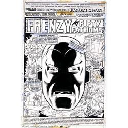 Herb Trimpe and Jack Abel - Original Art for Complete Iron Man #94 Story (Marvel, 1977). This is...
