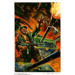 Dan Brereton - Original Cover Art for Sgt. Rock Special #2 (DC Comics, 1994) The ultra-talented D...