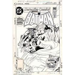 Richard Buckler and Dick Giordano - Original Cover Art to Detective Comics #505 (DC, 1981). This...