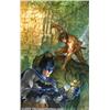 Image 1 : Dave Dorman - Original Cover Painting for Batman/Tarzan: Claws of the Cat-Woman #1 (Darkhorse/DC,...
