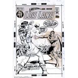 Dick Giordano - Original Cover Art for Superman's Girl Friend Lois Lane #110 (DC Comics, 1971). T...