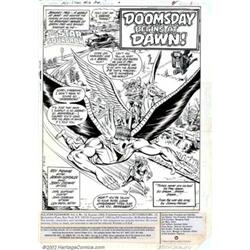 Adrian Gonzales and Jerry Ordway - Original Art Splash Page for All Star Squadron #12 (DC, 1982)....