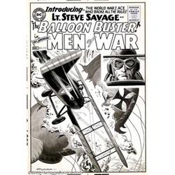 Russ Heath - Original Cover Art for All American Men of War #112 (DC, 1965). The wash and ink cov...