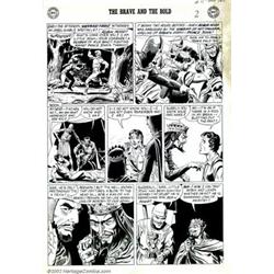 Russ Heath - Original Art for The Brave and The Bold #11, page 2 (DC Comics, 1957). Masterfully r...