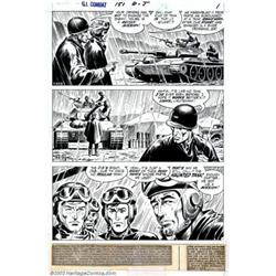 Russ Heath - Original Art for G.I. Combat #151, Complete 14-page Story, "A Strong Right Arm" (DC...