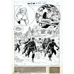 Russ Heath - Original Art for Our Army At War #237, Complete 12-page Story,  Nobody Cares  (DC Co...