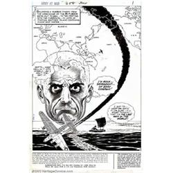 Russ Heath - Original Art for Our Army at War #258 Complete 14-page Story "The Survivor!" (DC, 19...