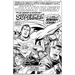 Jack Kirby and Vince Colletta - Original Art for Jimmy Olsen #136, page 5 (DC, 1971). In the worl...