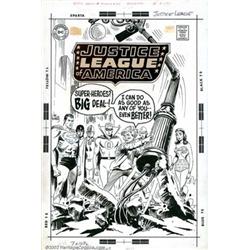 Joe Kubert - Original Cover Art for Justice League of America #73 (DC, 1969). Aside from his well...