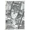 Image 1 : Bernie Wrightson - Original Unused Cover Art Rough to Batman: The Cult #4 (DC, 1988). Considered...