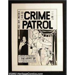 Johnny Craig - Original Cover Art for Crime Patrol #16 (EC Comics, 1950). The last issue of this...