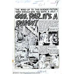 Wally Wood - Shock Suspense #2, Page 1 of "Gee, Dad...It's A Daisy!" (EC, 1952). When you think o...