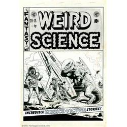 Wally Wood - Original Cover Art to Weird Science #15 (EC, 1952). As if there were any doubt, this...